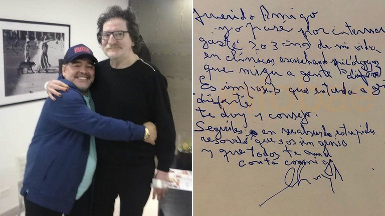 La carta de puño y letra de Charly García que hizo 