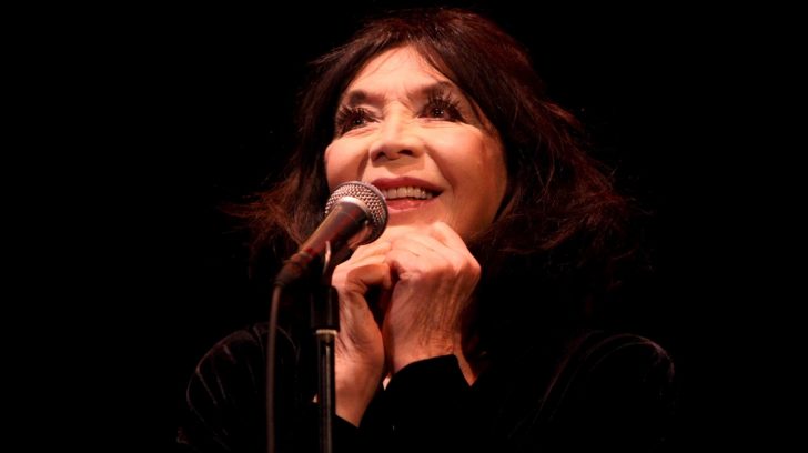 Warsaw (Poland), 20/03/2008.- (FILE) - French actress and songster Juliette Greco performs in Warsaw, Poland, 20 march 2008. According to reports Juliette Greco died aged 93 on 23 September 2020. (Francia, Polonia, Varsovia) EFE/EPA/LESZEK SZYMANSKI POLAND OUT