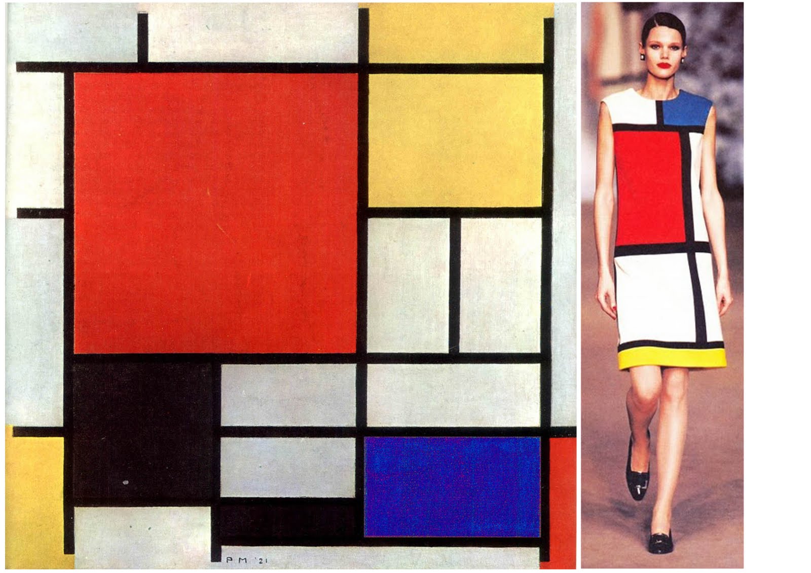 Diferentes Tipos De Lineas Drawing Lessons Mondrian Collages Aurora ...