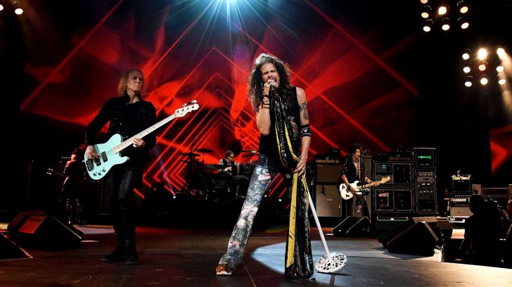 LOS ANGELES, CALIFORNIA - JANUARY 24: 
Aerosmith was recognized tonight as the 2020 Person of the Year at MusiCares. The MusiCares Person of the Year tribute is one of the most prestigious events held during GRAMMY Week. A tribute concert was held in the band’s honor and included performances by: Nuno Bettencourt, Jonas Brothers, Cheap Trick, Gary Clark Jr., Alice Cooper, Gavin Degraw, Melissa Etheridge, Foo Fighters, Luis Fonsi, Sammy Hagar, H.E.R., Jessie J, Kesha, Emily King, John Legend, Ashley McBryde, LeAnn Rimes, and Yola. Proceeds from the annual Person of the Year tribute — celebrating its 30th anniversary — provide essential support for MusiCares (www.musicares.org), a charity founded by the Recording Academy® that ensures music people have a place to turn in times of financial, medical and personal need. (Photo by Kevin Mazur/Getty Images for The Recording Academy)