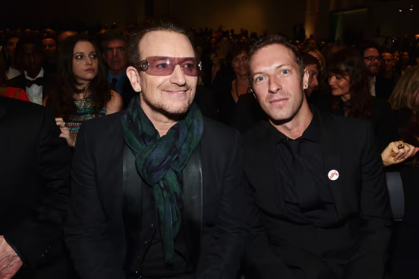 Genera polémica la dura opinión de Bono sobre Chris Martin y su banda, Coldplay