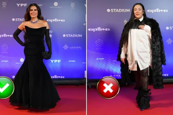 Martín Fierro de Radio 2024: los mejor y peor vestidos de la alfombra roja