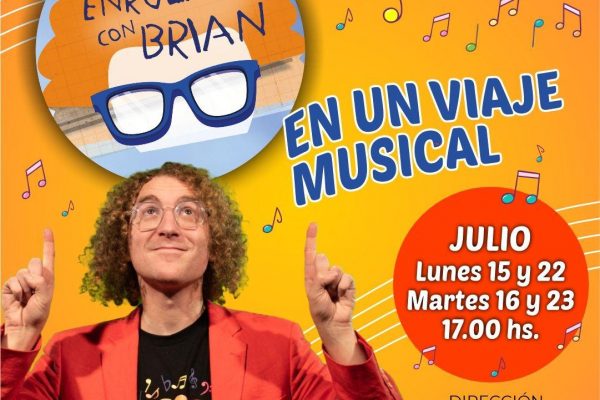 “Enrulate con Brian”, un viaje musical  y con grandes sorpresas para estas vacaciones de invierno