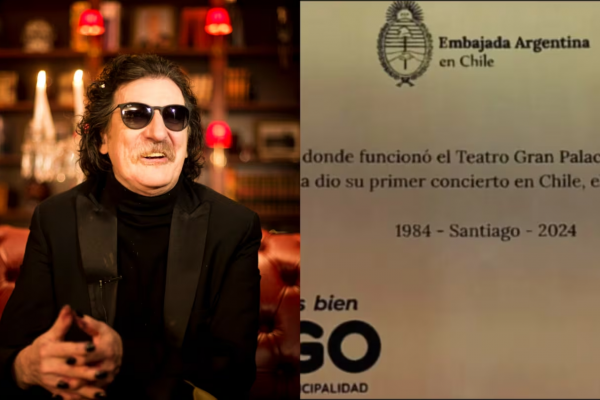 Charly García también tiene “su esquina” en Chile