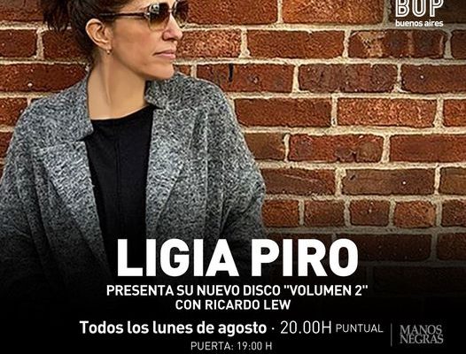 Ligia Piro presenta nuevo disco y un ciclo de conciertos