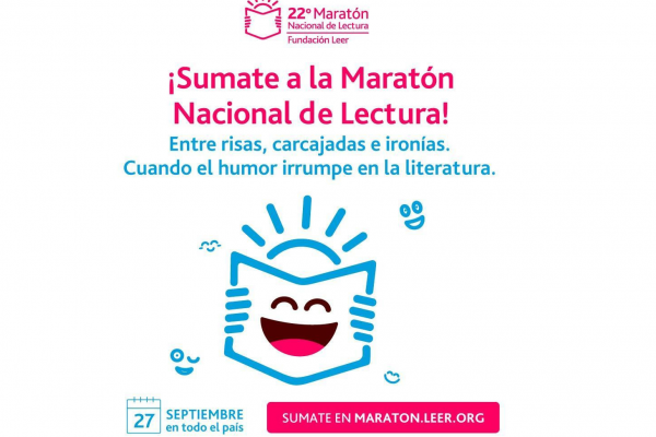 Se realizó la Maratón Nacional de Lectura: sobre Humor y literatura infantil