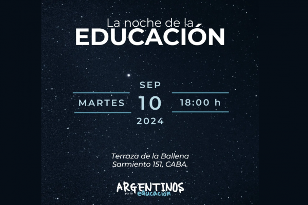 «La Noche de la Educación»: Referentes educativos de distintos sectores presentaron 10 prioridades de agenda educativa