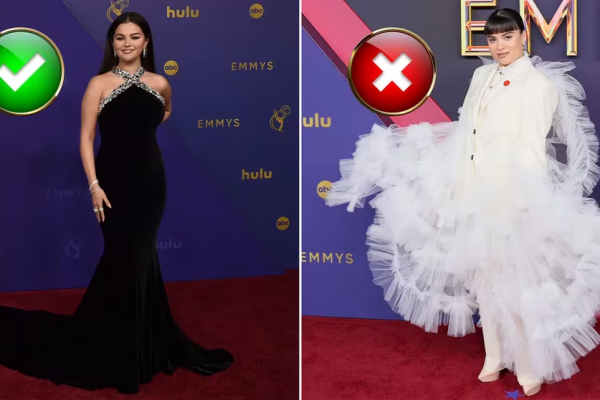 Premios Emmy 2024: quiénes fueron los mejor y peor vestidos de la alfombra roja