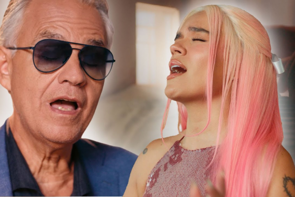 Así suena la nueva versión de Vivo por ella de Andrea Bocelli y Karol G: