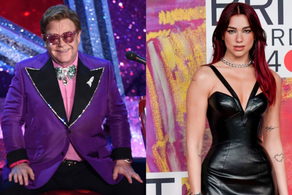 Elton John volvió al escenario para acompañar a Dua Lipa en el éxito “Cold Heart”