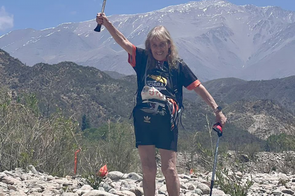 Tiene 84 años y ya fue cuatro veces campeona mundial de maratón