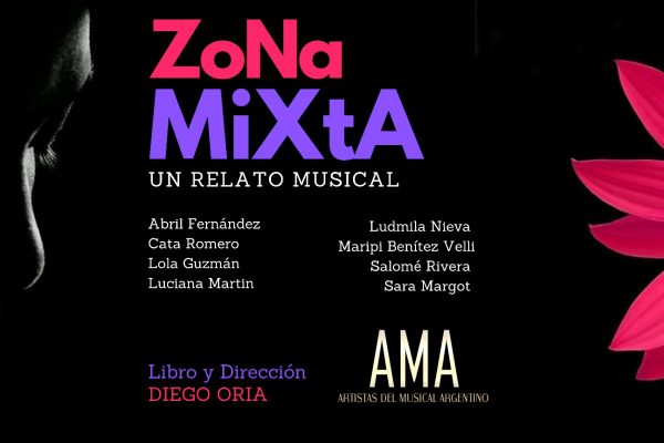 Única función de Zona Mixta, el nuevo relato musical de Diego Oria, en Teatro Del Borde