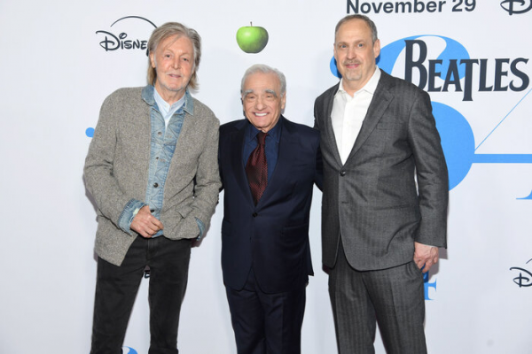 Paul McCartney y Martin Scorsese fueron a la premiere del documental «Beatles ’64»