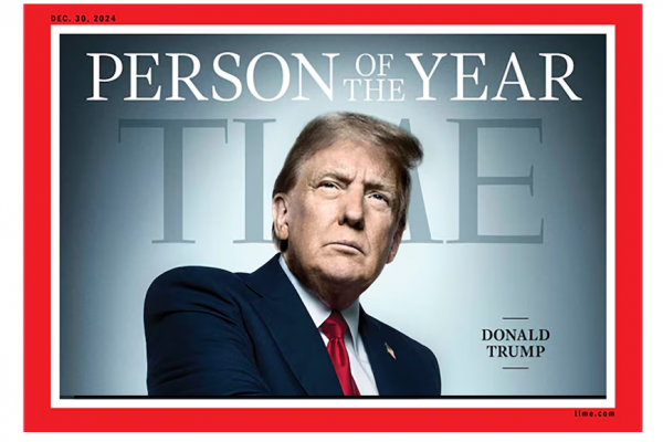 La revista Time nombró a Donald Trump persona del año por segunda vez