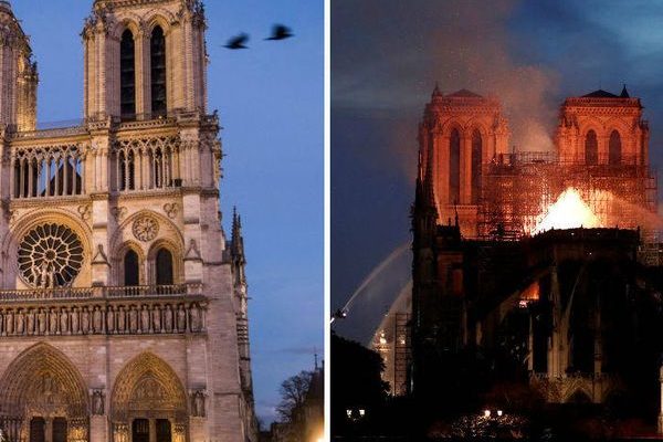 Las imágenes del increíble antes y después de la catedral de Notre Dame tras su restauración