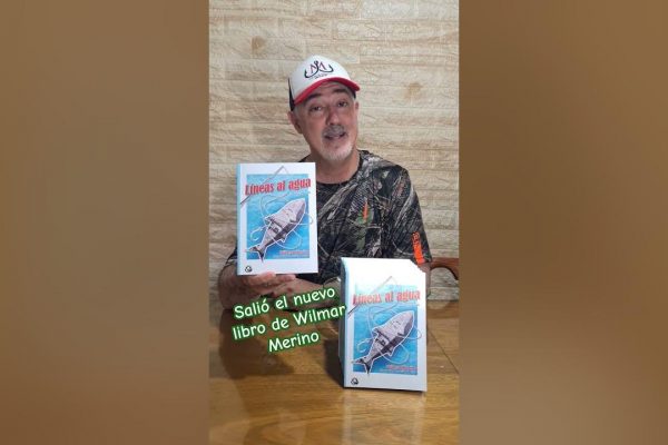 Wilmar Merino publicó su libro «Líneas al agua 30 cuentos de pesca y algo más»