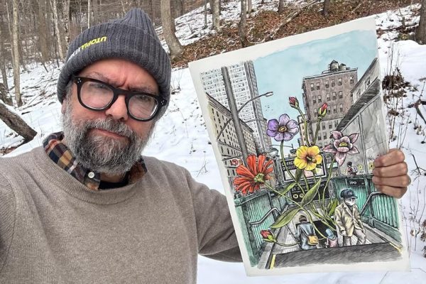 Liniers cuenta la historia de sus tapas para The New Yorker, “el Everest de los ilustradores”