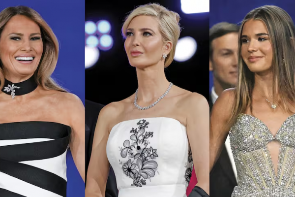 Al detalle. Los fabulosos looks de las mujeres Trump: un diseñador repetido, un vestido con historia y un sombrero con vuelo propio